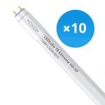Fordelspakke 10x Noxion LED Lysrør T8 Avant Extreme (HF) High Output 14W 2100lm - 865 dagslys | 120cm - erstatter 36W