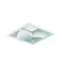 Philips LED Downlight LuxSpace Firkant DN572B 20.9W 2600lm 80D - 830 Varm Hvid | 214mm - Aluminium Reflektor