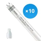 Fordelspakke 10x Philips LED Lysrør T8 CorePro (UN) High Output 18W 2000lm - 865 dagslys | 120cm - erstatter 36W