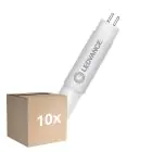Fordelspakke 10x Ledvance LED Lysrør T5 AC Mains P Mains (AC) High Output 18W 2800lm - 840 Kold Hvid | 85cm - Erstatter 39W